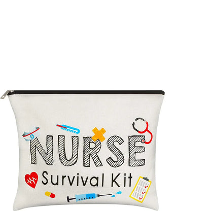 Nurse Week Christmas graduation birthday Christmas Nursing School Student Teacher Practitioner Survival Kit Makeup Gift Bag