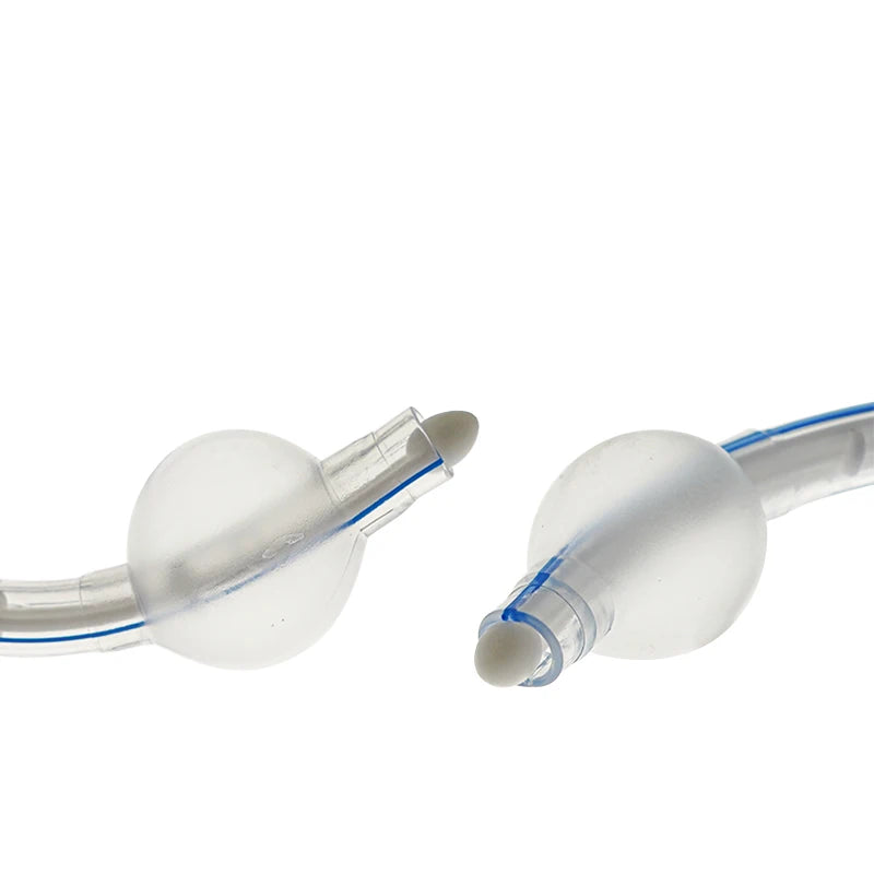BamuCare 3PCS/5PCS Tracheostomy Tube Medical Grade PVC EO Sterilized Disposable Standard Tracheostomy Tube with Cuff