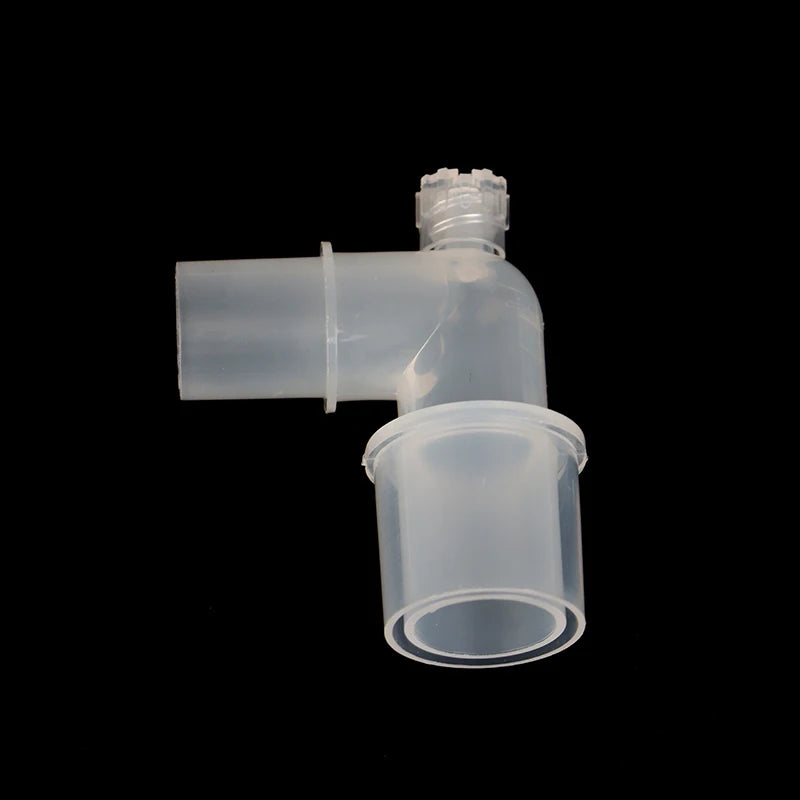 Anesthesia Tube L-shaped Connector Elbow Circuit Tracheal Intubation Connector 90 Degree