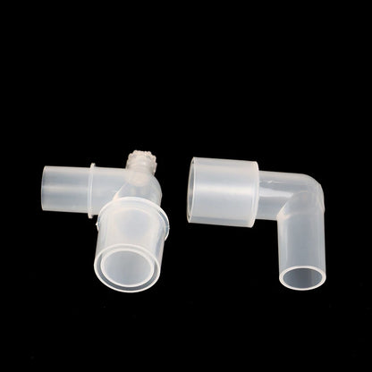 Anesthesia Tube L-shaped Connector Elbow Circuit Tracheal Intubation Connector 90 Degree
