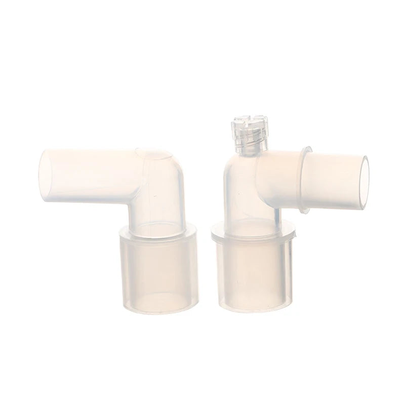 Anesthesia Tube L-shaped Connector Elbow Circuit Tracheal Intubation Connector 90 Degree