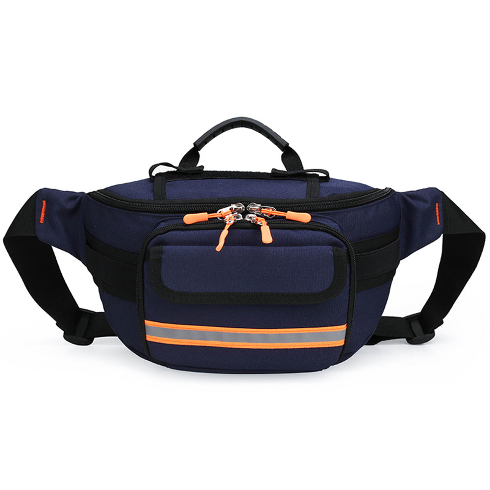 Empty Rescue Fanny Pack First Aid Kit Camping Trip Medical Storage Medical Organizer Outdoor Emergency Survival Medical Bag