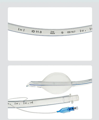 Large Size Endotracheal Intubation Tube With Cuff And Pressure Ballon 11/12/13mm Animals Disposable Veterinary  Supplies