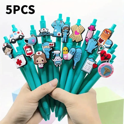 20/30/5pcs Nurse Doctor Writing Gel Pens Medical Record Pen Nurses Day Gift Pen Random Styles