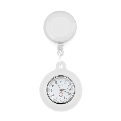 Gift Doctor/Nurse Clip-on Quartz Clock Pocket Watch Doctor  Hanging Fob Watch Retractable Nurse Watch