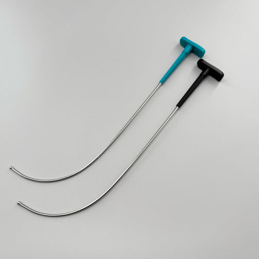 Wiederverwendbarer Intubationsmandrin aus Metall – Formbarer Führungsstab für Endotracheale Intubation