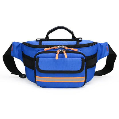 Empty Rescue Fanny Pack First Aid Kit Camping Trip Medical Storage Medical Organizer Outdoor Emergency Survival Medical Bag