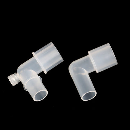 Anesthesia Tube L-shaped Connector Elbow Circuit Tracheal Intubation Connector 90 Degree