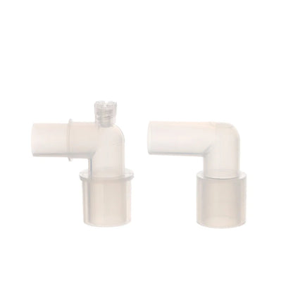 Anesthesia Tube L-shaped Connector Elbow Circuit Tracheal Intubation Connector 90 Degree