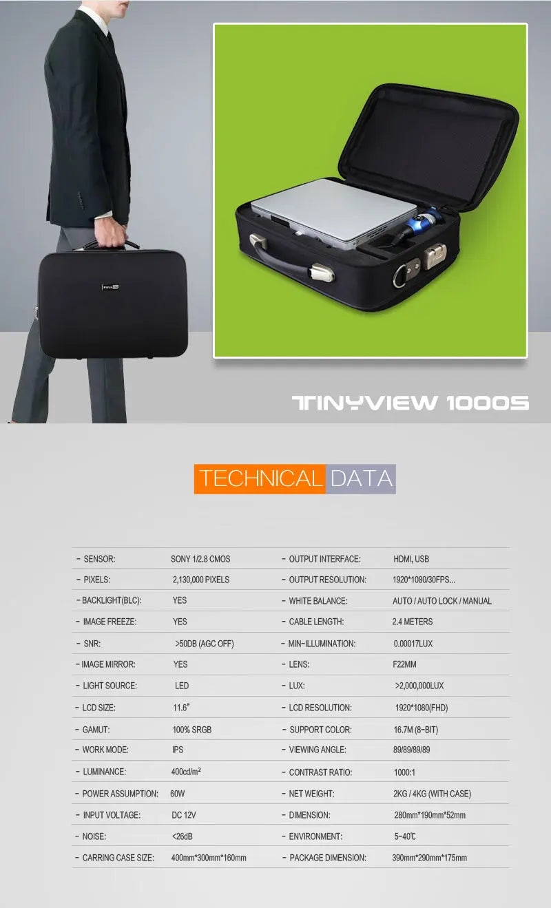 Medical Full HD Endoscopy Camera Portable 1080P Endoscope Camera