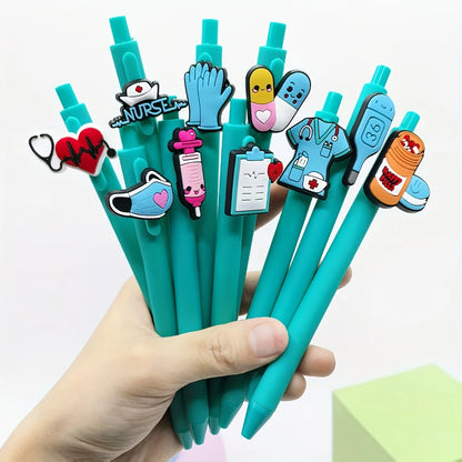 20/30/5pcs Nurse Doctor Writing Gel Pens Medical Record Pen Nurses Day Gift Pen Random Styles