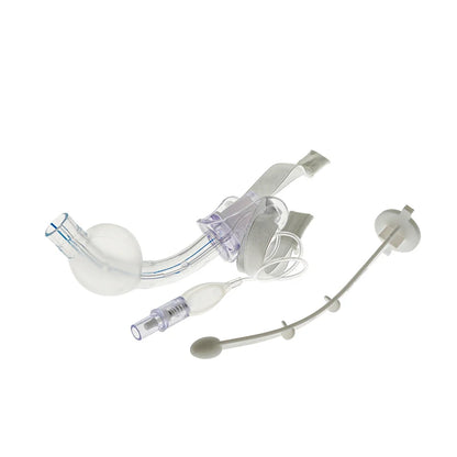 BamuCare 3PCS/5PCS Tracheostomy Tube Medical Grade PVC EO Sterilized Disposable Standard Tracheostomy Tube with Cuff