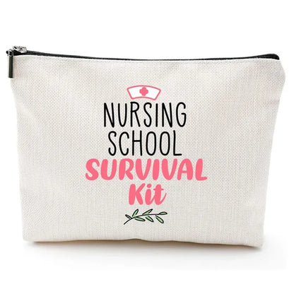 Nurse Week Christmas graduation birthday Christmas Nursing School Student Teacher Practitioner Survival Kit Makeup Gift Bag