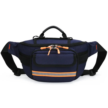 Empty Rescue Fanny Pack First Aid Kit Camping Trip Medical Storage Medical Organizer Outdoor Emergency Survival Medical Bag