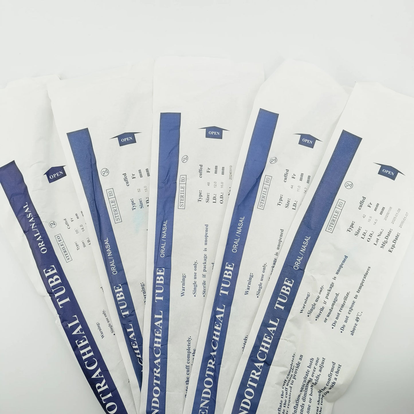 Large Animal Endotracheal Intubation Tube with Cuff 10.5mm 11mm 12mm 13mm 14mmAnimal Tracheal Intubation