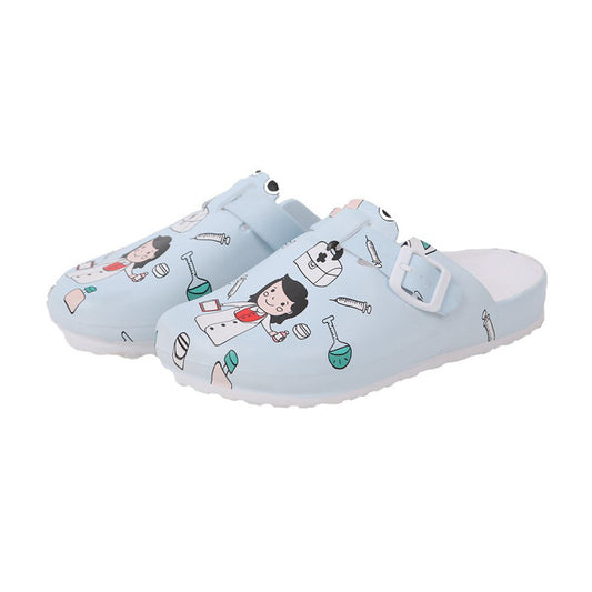 EVA Baotou Soft-soled Protective Shoes Creative Cartoon Nurse Shoes Women