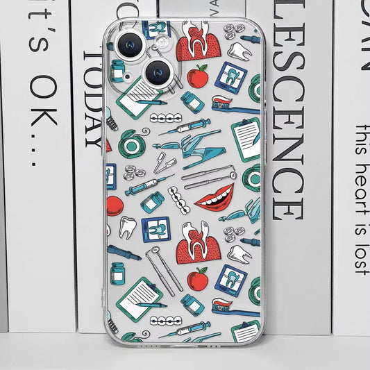 Fashion Personality Cute Cartoon Nurse Phone Case
