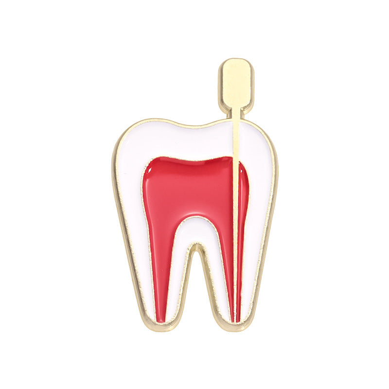 Medical-themed Creative And Unique Cartoon Dentist Badge