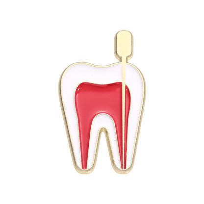 Medical-themed Creative And Unique Cartoon Dentist Badge