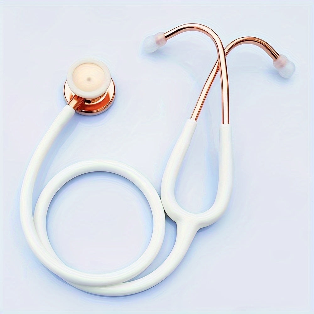 Premium Stethoskop Weiß-Gold