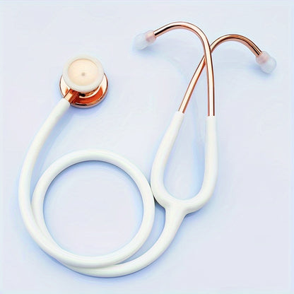 Premium Stethoskop Weiß-Gold
