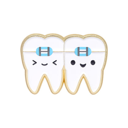 Medical-themed Creative And Unique Cartoon Dentist Badge