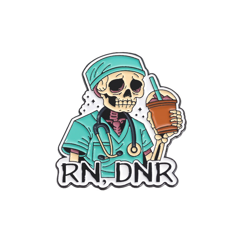 Medical-themed Creative And Unique Cartoon Dentist Badge